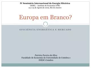 europa em branco
