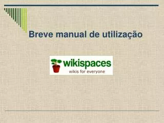 breve manual de utiliza o