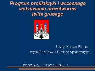 wydzia zdrowia i spraw spo ecznych warszawa 17 stycznia 2011 r
