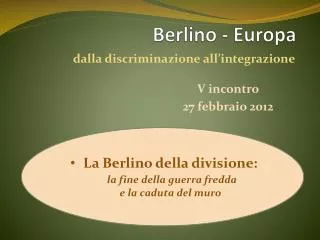 berlino europa