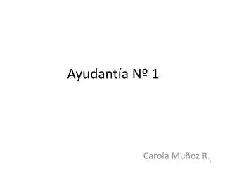 ayudant a n 1