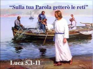 sulla tua parola getter le reti