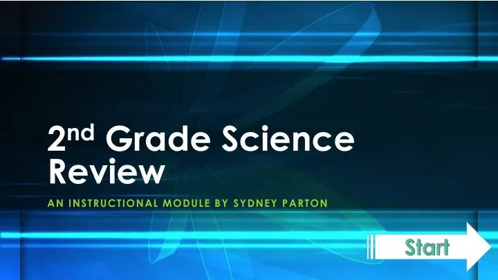 2 nd grade science review