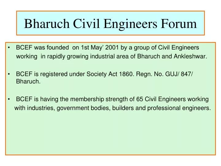 bharuch civil engineers forum