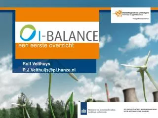 i balance een eerste overzicht