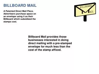 BILLBOARD MAIL