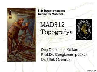 mad312 topografya