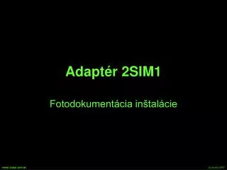 adapt r 2sim1