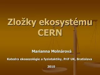 zlo ky ekosyst mu cern