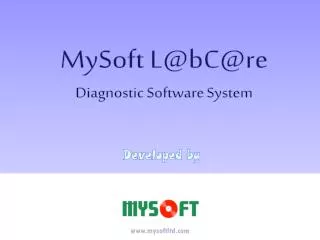 MySoft L@bC@re Diagnostic Software System