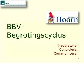 bbv begrotingscyclus