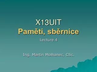 x 13 ui t pam ti sb rnice