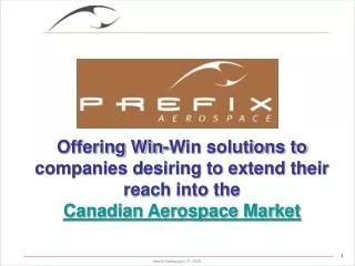 What Prefix Aerospace can offer