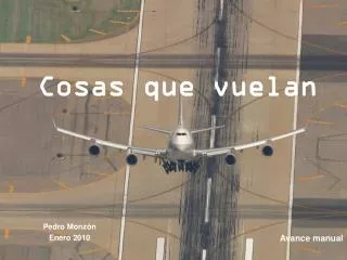 cosas que vuelan