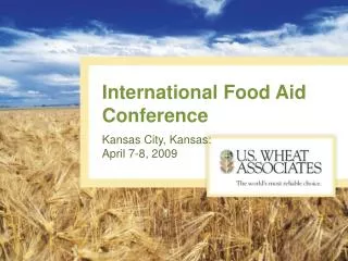International Food Aid Conference