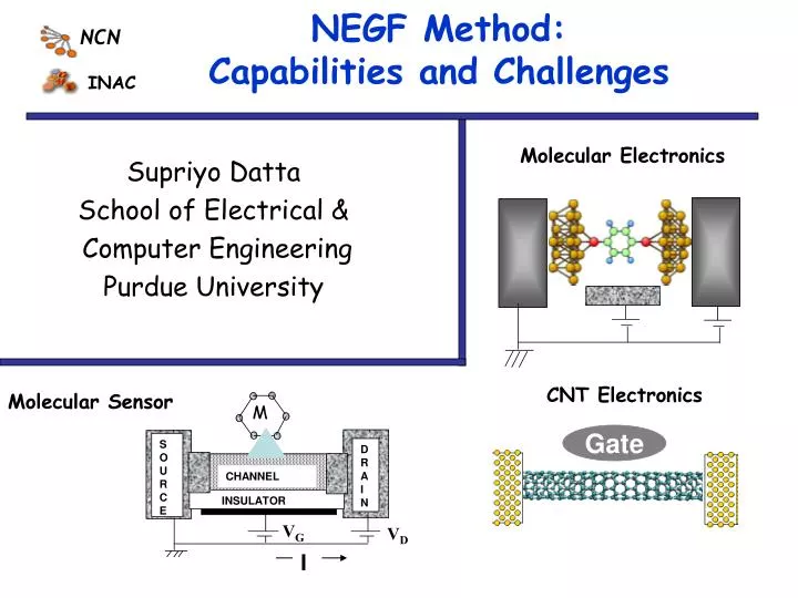 negf method capabilities and challenges