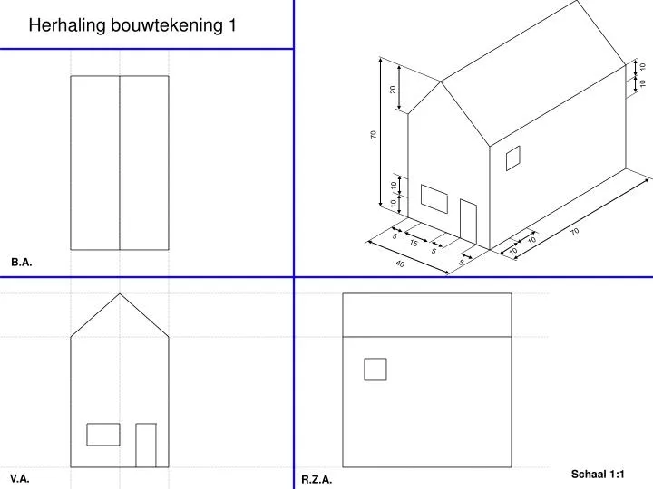 herhaling bouwtekening 1