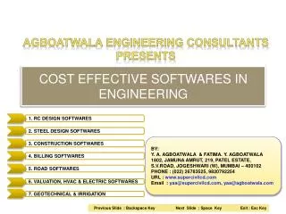 COST EFFECTIVE SOFTWARES IN ENGINEERING