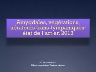 dr sabine bailleul p le de consultations tassigny angers
