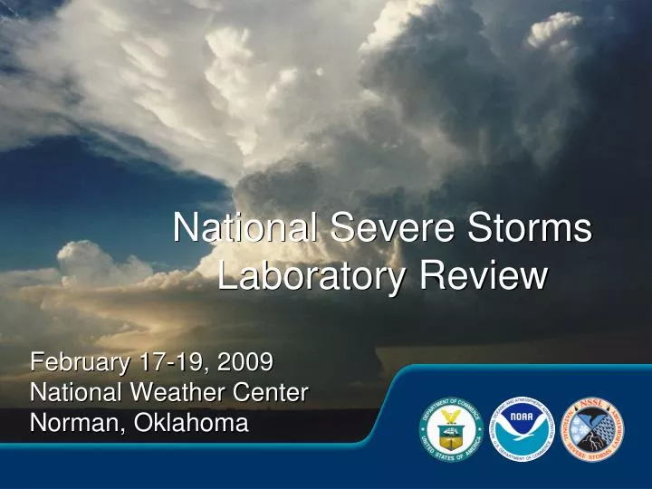 national severe storms laboratory review