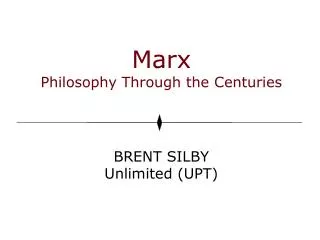 Marx Philosophy Through the Centuries