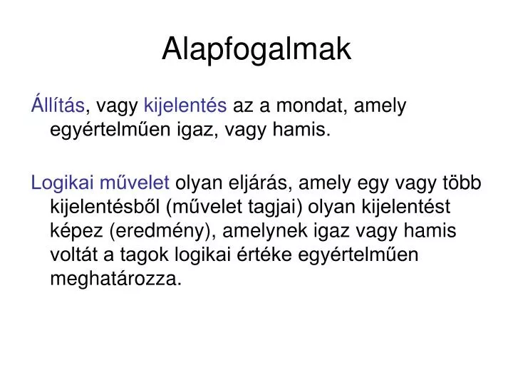 alapfogalmak