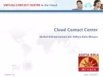 Cloud Contact Center - slide 1