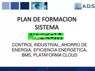 plan de formacion sistema