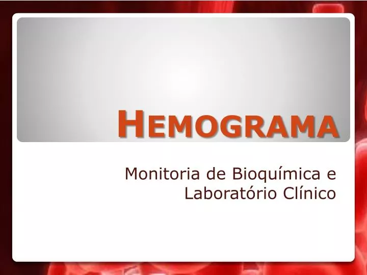 hemograma