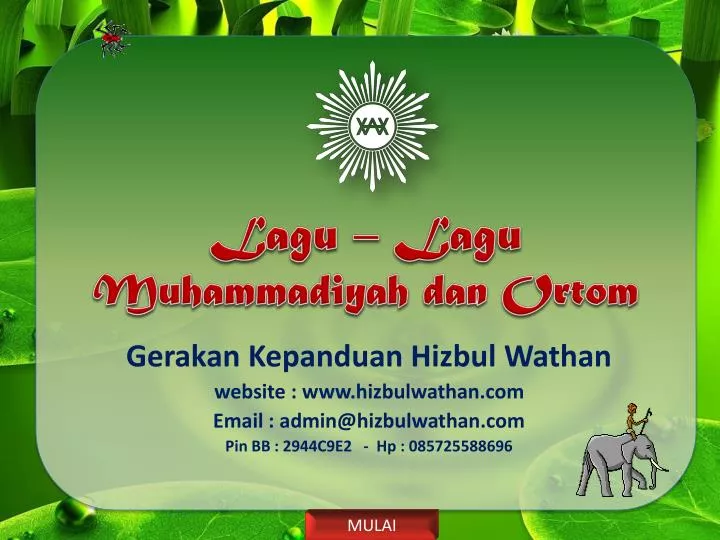 lagu lagu muhammadiyah dan ortom