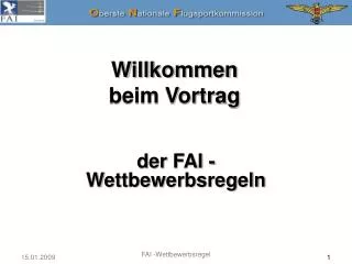 willkommen beim vortrag