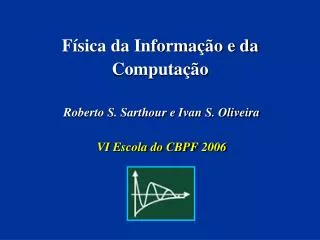 f sica da informa o e da computa o