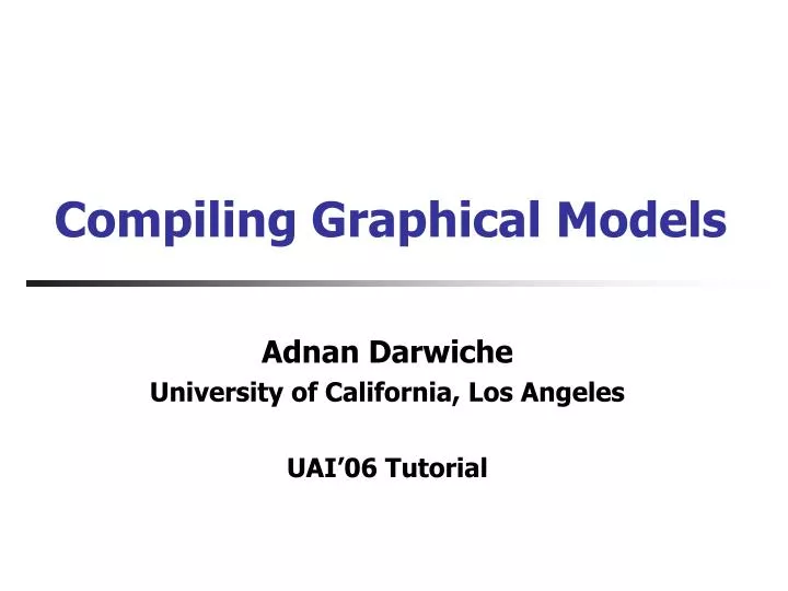 compiling graphical models
