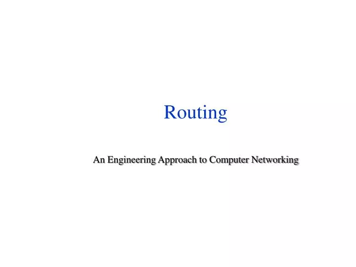 routing