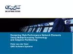 Peter van der Veen QNX Software Systems - slide 1