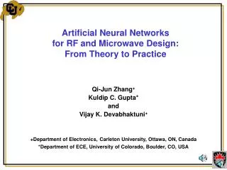 Artificial Neural Networks for RF and Microwave Design: From Theory to Practice