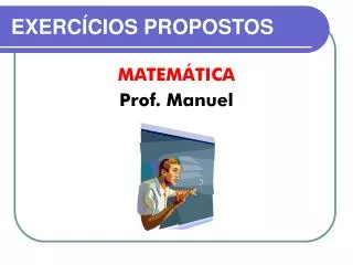 exerc cios propostos