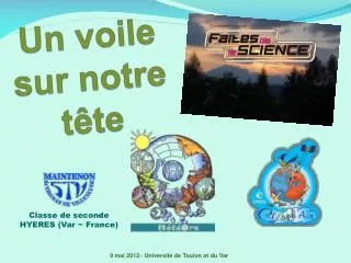 un voile sur notre t te
