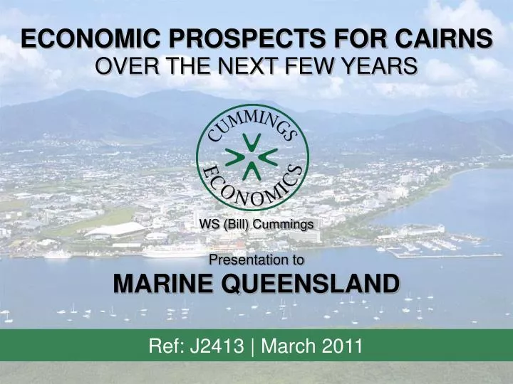economic prospects for cairns