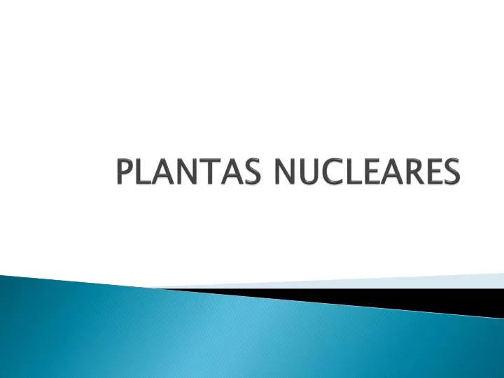 plantas nucleares