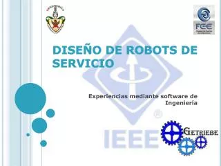 dise o de robots de servicio