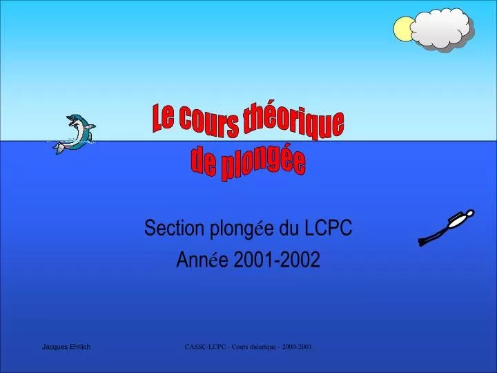 section plong e du lcpc ann e 2001 2002