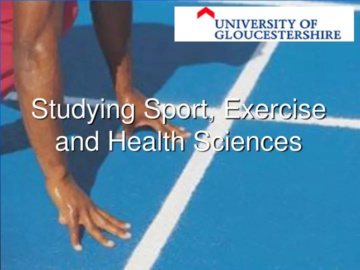 studying sport exercise and health sciences