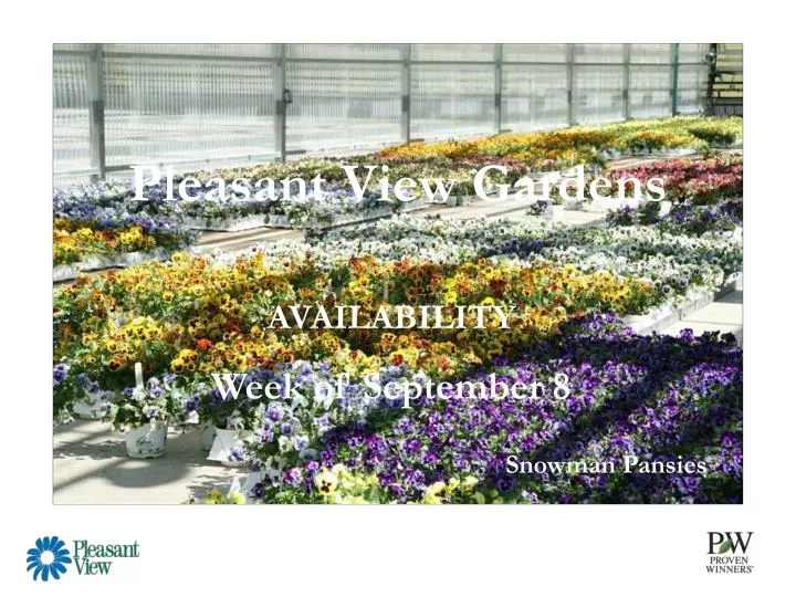 pleasant view gardens