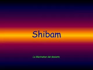 shibam