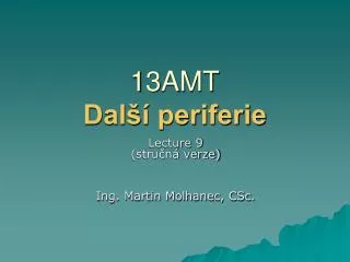 13amt dal periferie