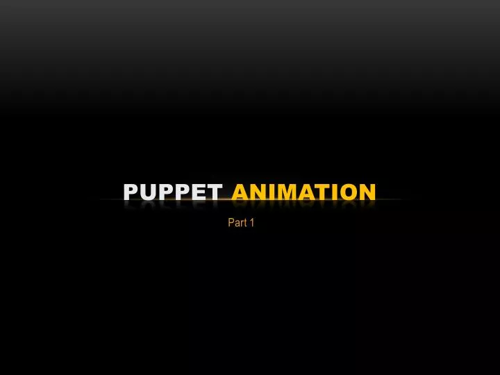 puppet animation