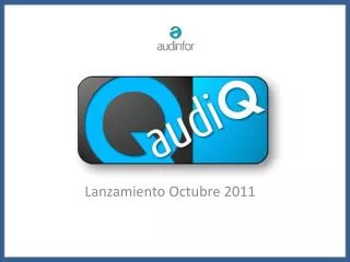 lanzamiento octubre 2011