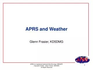 APRS and Weather