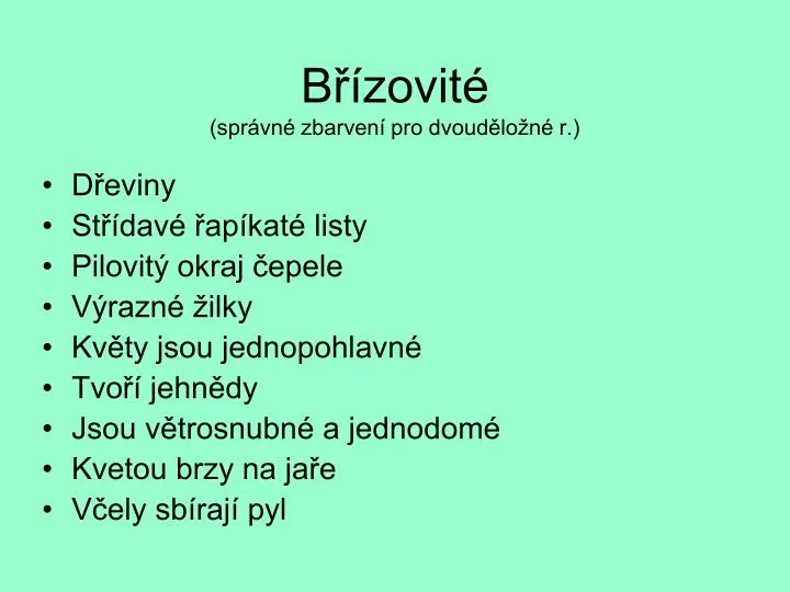 b zovit spr vn zbarven pro dvoud lo n r